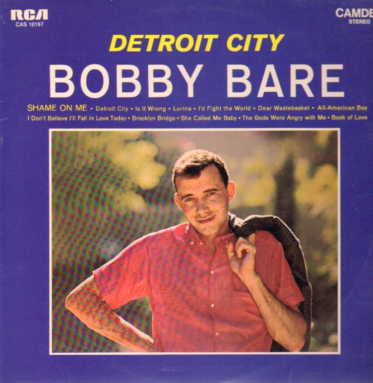 Detroit City - Bobby Bare 앨범 표지