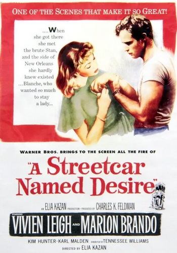 욕망이라는 이름의 전차. A Streetcar Named Desire (비비안 리, 말론 브란도) 앨범 표지