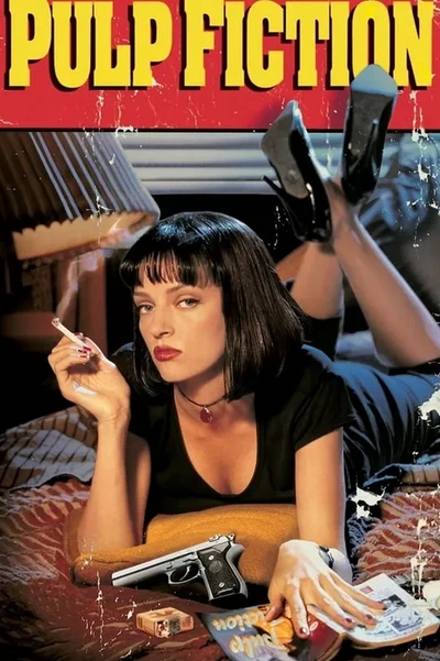 펄프 픽션. Pulp Fiction (존 트라볼타, 사무엘 L 잭슨) 앨범 표지