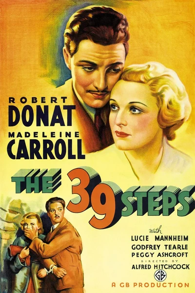 39 계단. The 39 Steps (히치콕 감독) 앨범 표지