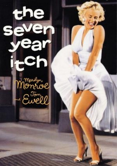 7년만의 외출. The Seven Year Itch (마르린 몬로) 앨범 표지