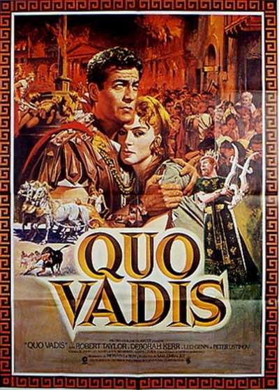 쿼바디스. Quo Vadis (로버트 테일러. 데보라 카) 앨범 표지