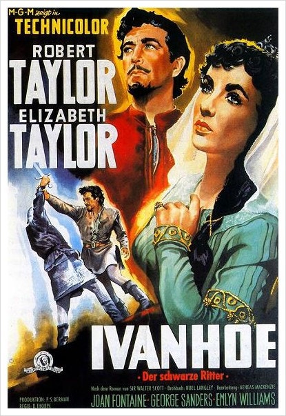 아이반호. Ivanhoe (로버트 테일러, 엘리자베스 테일러) 앨범 표지