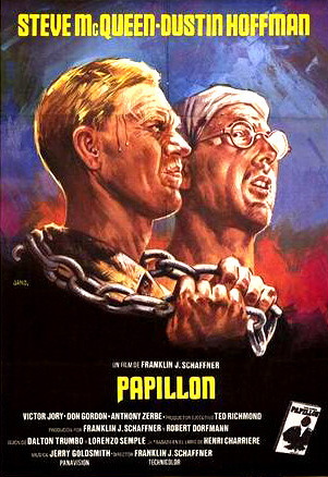 빠삐용. Papillon (스티브 매퀸, 더스틴 호프만) 앨범 표지