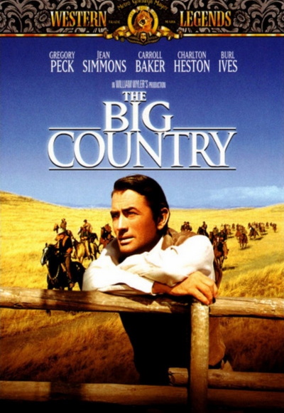 빅 컨츄리. The Big Country (찰톤 헤스톤, 그레고리 펙) 앨범 표지