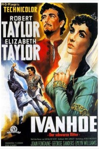 아이반호. Ivanhoe (로버트 테일러, 엘리자베스 테일러)